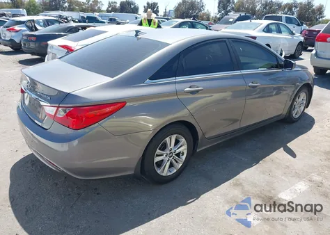2012 Hyundai Sonata Gls из США, поврежденный, VIN 5NPEB4AC4CH462231